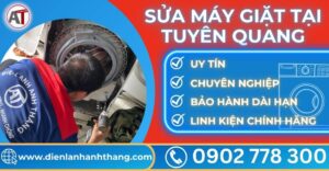 Sửa máy giặt tại Tuyên quang Điện lạnh Anh Thắng