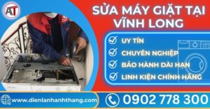 Sửa máy giặt tại Vĩnh long Điện lạnh Anh Thắng