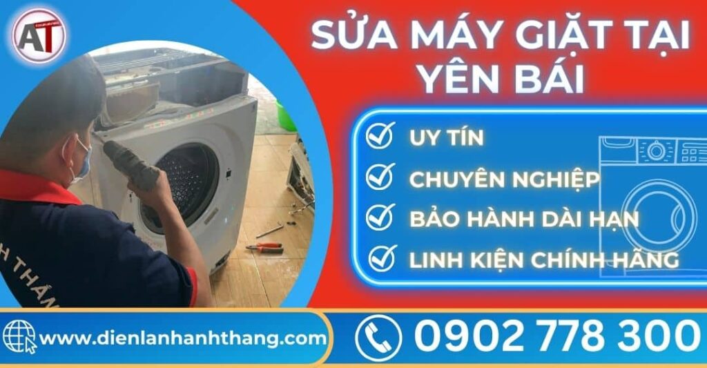 Sửa máy giặt tại Yên bái Điện lạnh Anh Thắng