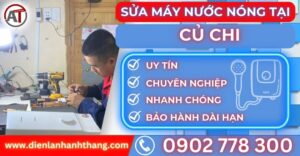 Sửa máy nước nóng tại Củ chi Điện lạnh Anh Thắng
