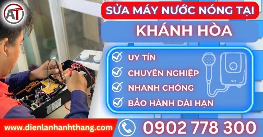 Sửa máy nước nóng tại Khánh hòa Điện lạnh Anh Thắng