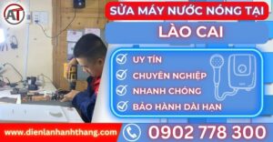 Sửa máy nước nóng tại Lào cai Điện lạnh Anh Thắng