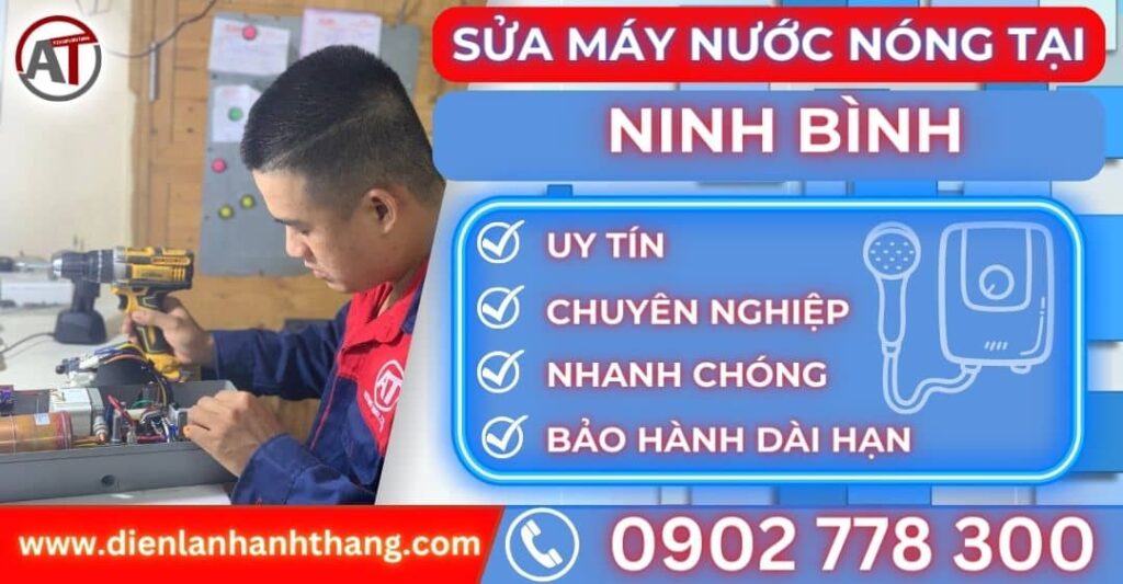 Sửa máy nước nóng tại Ninh bình Điện lạnh Anh Thắng