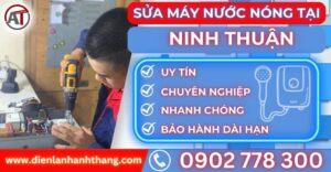Sửa máy nước nóng tại Ninh thuận Điện lạnh Anh Thắng