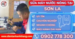 Sửa máy nước nóng tại Sơn la Điện lạnh Anh Thắng