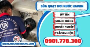sửa quạt hơi nước Hawin Điện lạnh Anh Thắng