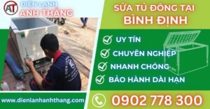 Sửa tủ đông tại Bình định Điện lạnh Anh Thắng
