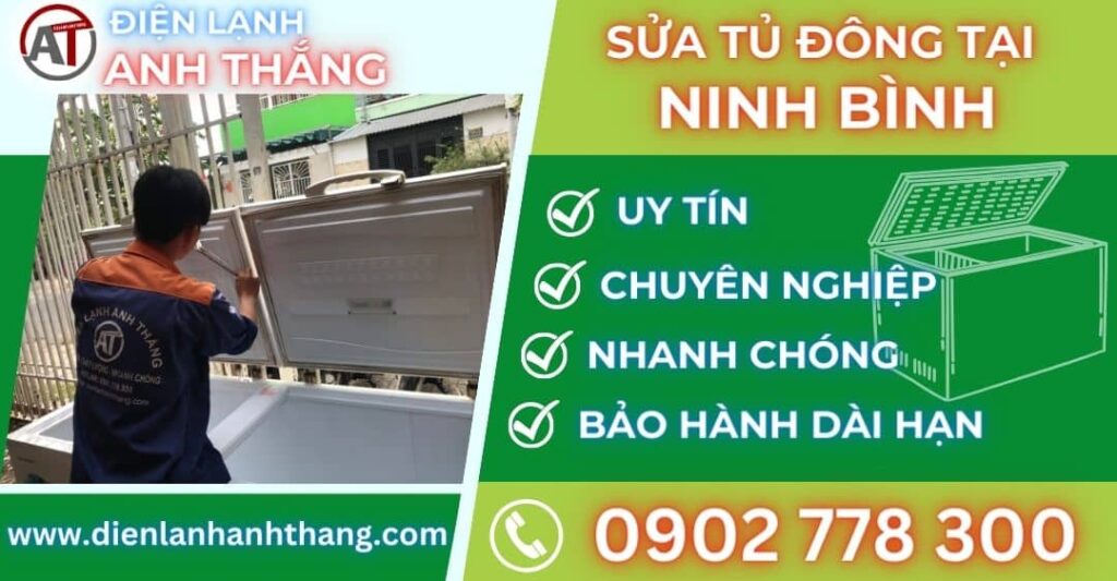 Sửa tủ đông tại Ninh bình Điện lạnh Anh Thắng