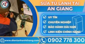 Sửa tủ lạnh tại An giang Điện lạnh Anh Thắng