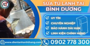Sửa tủ lạnh tại Bình dương Điện lạnh Anh Thắng