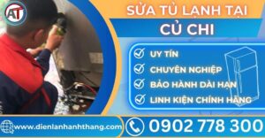 Sửa tủ lạnh tại Củ chi Điện lạnh Anh Thắng
