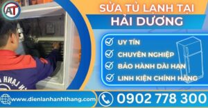 Sửa tủ lạnh tại Hải dương Điện lạnh Anh Thắng