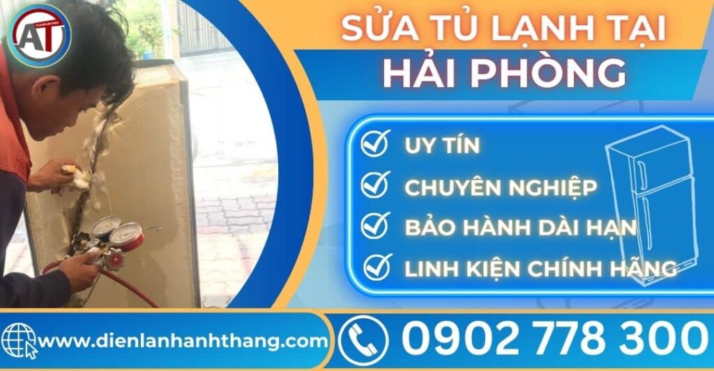 Sửa tủ lạnh tại Hải phòng Điện lạnh Anh Thắng