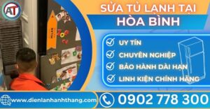 Sửa tủ lạnh tại Hòa bình Điện lạnh Anh Thắng