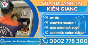 Sửa tủ lạnh tại Kiên giang Điện lạnh Anh Thắng