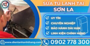 Sửa tủ lạnh tại Sơn la Điện lạnh Anh Thắng