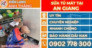 Sửa tủ mát tại An giang Điện lạnh Anh Thắng