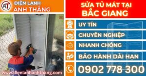 Sửa tủ mát tại Bắc giang Điện lạnh Anh Thắng