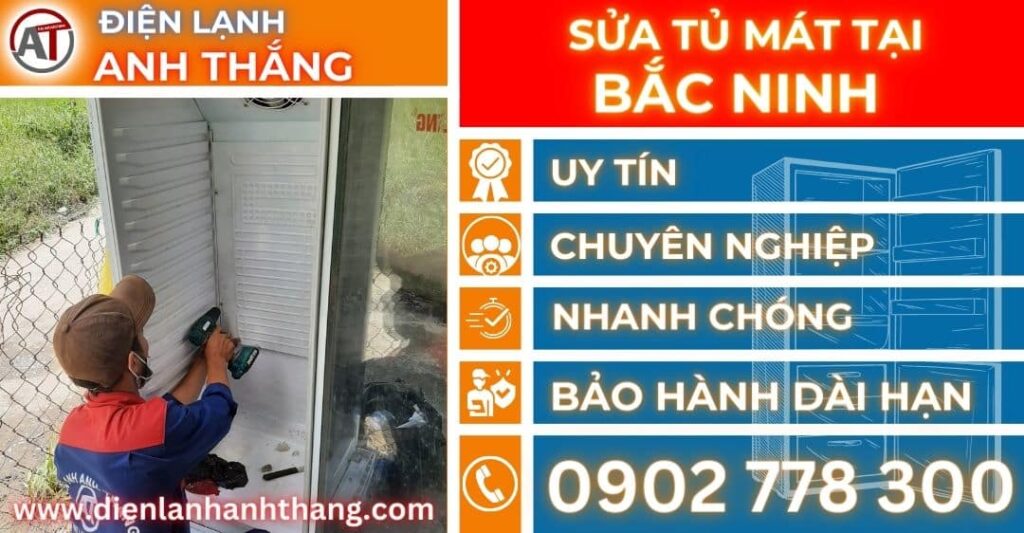 Sửa tủ mát tại Bắc ninh Điện lạnh Anh Thắng