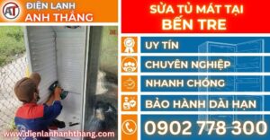 Sửa tủ mát tại Bến tre Điện lạnh Anh Thắng