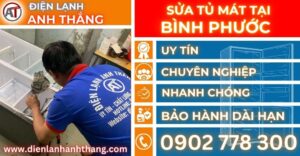 Sửa tủ mát tại Bình phước Điện lạnh Anh Thắng
