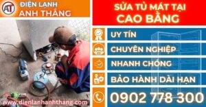 Sửa tủ mát tại Cao bằng Điện lạnh Anh Thắng