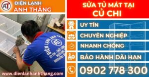 Sửa tủ mát tại Củ chi Điện lạnh Anh Thắng