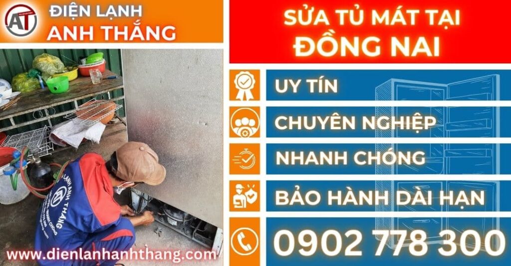 Sửa tủ mát tại Đồng nai Điện lạnh Anh Thắng