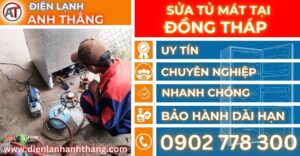 Sửa tủ mát tại Đồng tháp Điện lạnh Anh Thắng