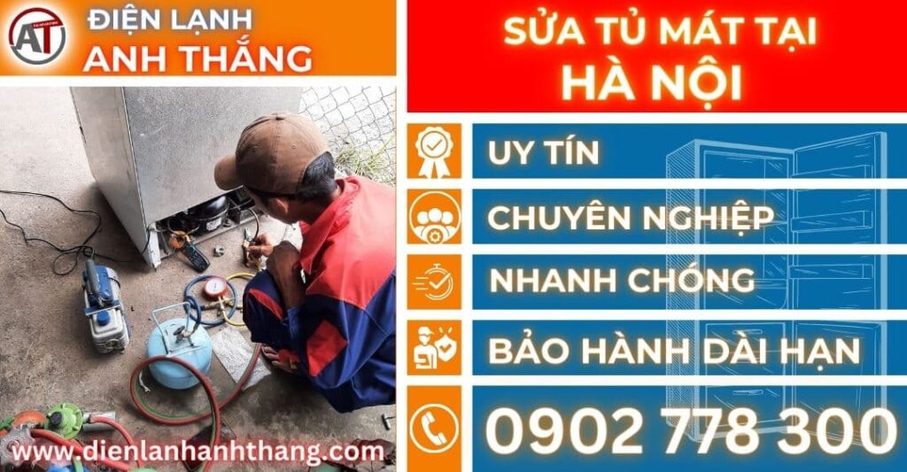 Sửa tủ mát tại Hà nội Điện lạnh Anh Thắng