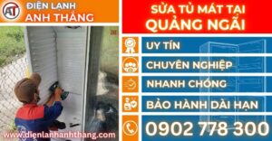 Sửa tủ mát tại Quảng ngãi Điện lạnh Anh Thắng