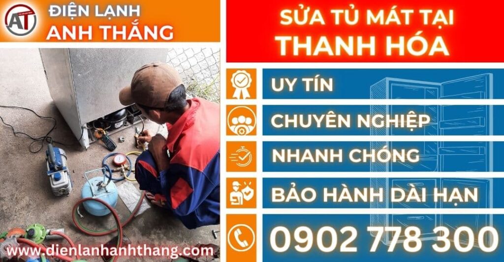 Sửa tủ mát tại Thanh hóa Điện lạnh Anh Thắng