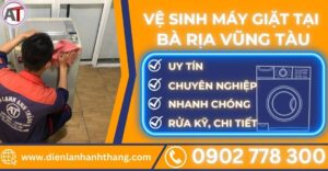 Vệ sinh máy giặt tại Bà rịa vũng tàu Điện lạnh Anh Thắng