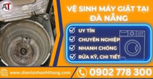 Vệ sinh máy giặt tại Đà nẵng Điện lạnh Anh Thắng