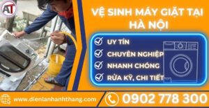 Vệ sinh máy giặt tại Hà nội Điện lạnh Anh Thắng