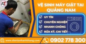 Vệ sinh máy giặt tại Quảng nam Điện lạnh Anh Thắng