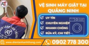 Vệ sinh máy giặt tại Quảng ninh Điện lạnh Anh Thắng