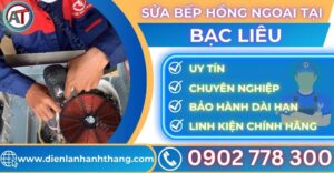 Sửa bếp hồng ngoại tại Bạc liêu Điện lạnh Anh Thắng