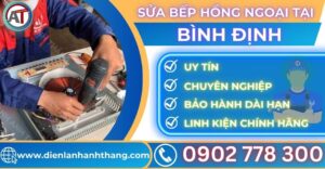 Sửa bếp hồng ngoại tại Bình định Điện lạnh Anh Thắng