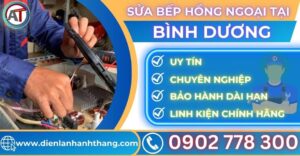 Sửa bếp hồng ngoại tại Bình dương Điện lạnh Anh Thắng