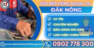 Sửa bếp hồng ngoại tại Đăk nông Điện lạnh Anh Thắng