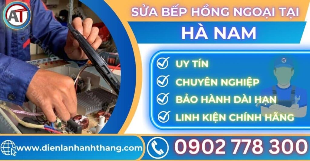 Sửa bếp hồng ngoại tại Hà nam Điện lạnh Anh Thắng
