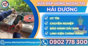 Sửa bếp hồng ngoại tại Hải dương Điện lạnh Anh Thắng