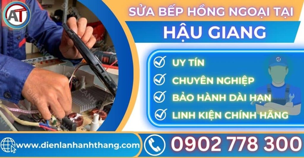 Sửa bếp hồng ngoại tại Hậu giang Điện lạnh Anh Thắng