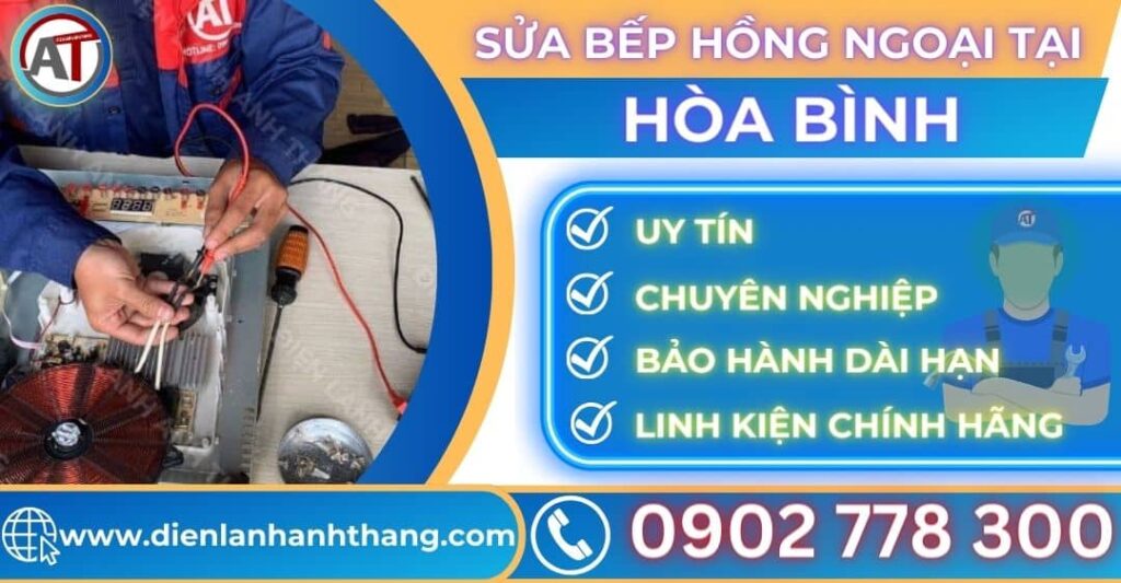 Sửa bếp hồng ngoại tại Hòa bình Điện lạnh Anh Thắng