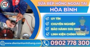 Sửa bếp hồng ngoại tại Hòa bình Điện lạnh Anh Thắng