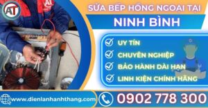 Sửa bếp hồng ngoại tại Ninh bình Điện lạnh Anh Thắng