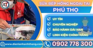 Sửa bếp hồng ngoại tại Phú thọ Điện lạnh Anh Thắng