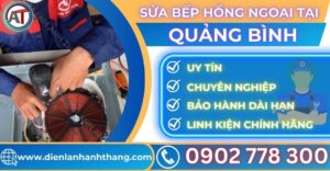 Sửa bếp hồng ngoại tại Quảng bình Điện lạnh Anh Thắng