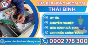 Sửa bếp hồng ngoại tại Thái bình Điện lạnh Anh Thắng